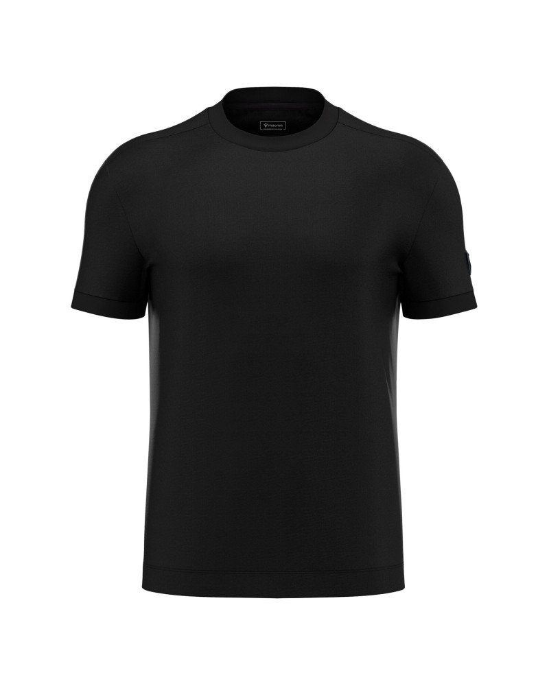 Czarna koszulka Macron ATH Icon Everchill – slim fit | REDBOX.pl