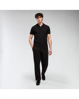 Czarna koszulka polo Macron ATH Icon Radiant – premium styl i komfort