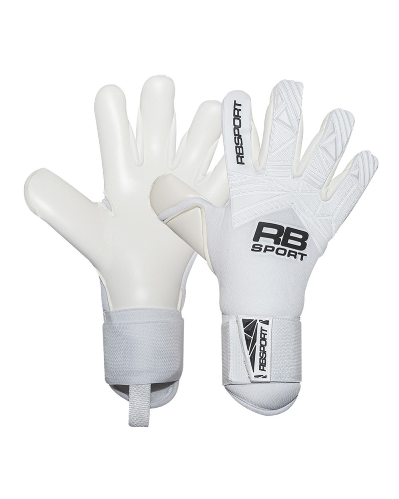 Rękawice bramkarskie RBSPORT BIANCO 2.0 HBNC - latex Contact | RED BOX