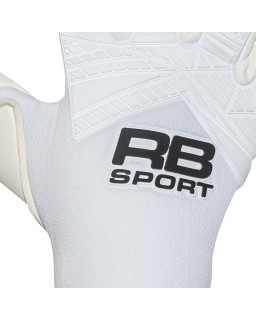 Rękawice bramkarskie RBSPORT BIANCO 2.0 HBNC - latex Contact | RED BOX