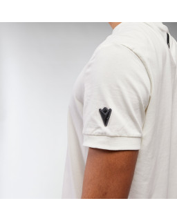 Biała koszulka Macron ATH Icon Everchill - slim fit | REDBOX.pl