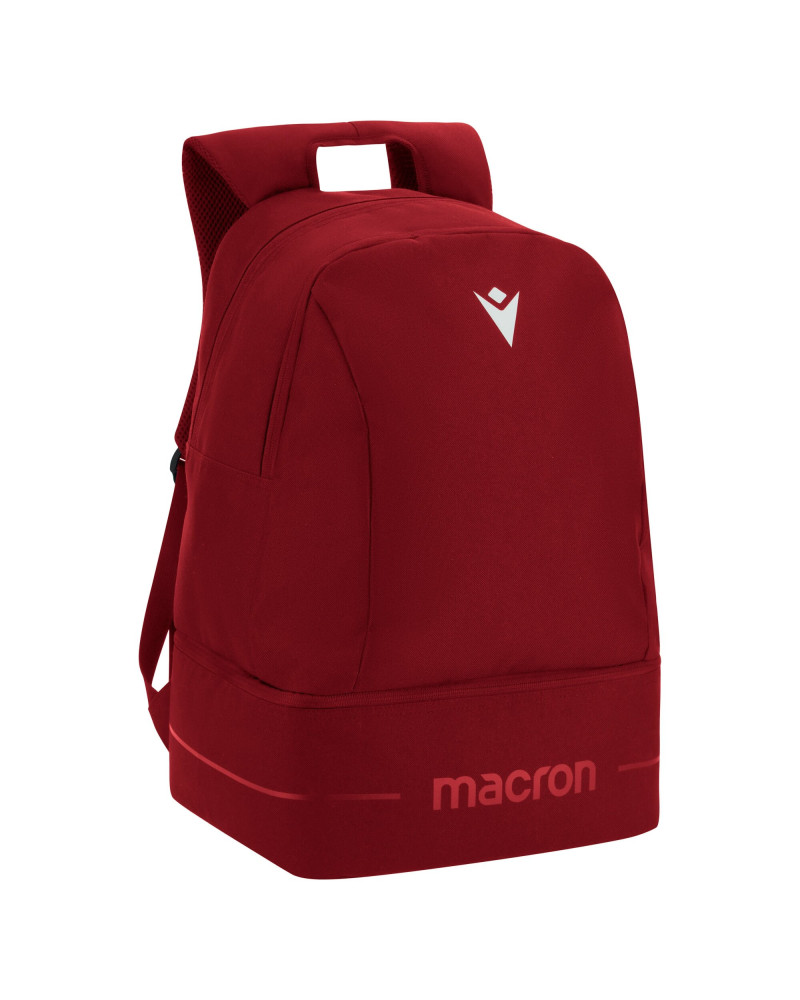 Plecak Macron Crew - M bordowy | plecak sportowy z komorą na buty