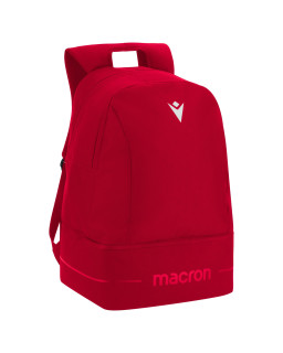 Plecak Macron Crew - M czerwony | plecak sportowy z komorą na buty