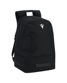 Plecak Macron Crew - M czarny | plecak sportowy z komorą na buty