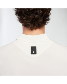 Biała koszulka polo Macron ATH Icon Radiant – premium styl i komfort