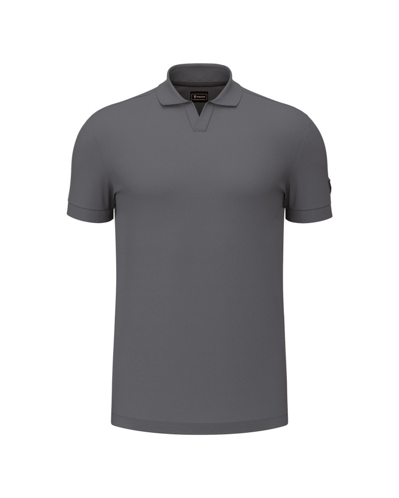 Szara koszulka polo Macron ATH Icon Radiant – premium styl i komfort