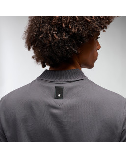 Szara koszulka polo Macron ATH Icon Radiant – premium styl i komfort