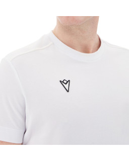 Koszulka Macron ICON Andros biała | Męski T-Shirt slim fit