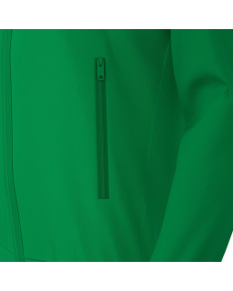 Bluza sportowa Macron Anubis zielona | Pełny zamek Poly Dry