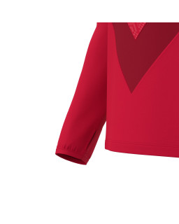 Bluza Macron Yaruga 1/4 Zip czerwona| Bluza treningowa