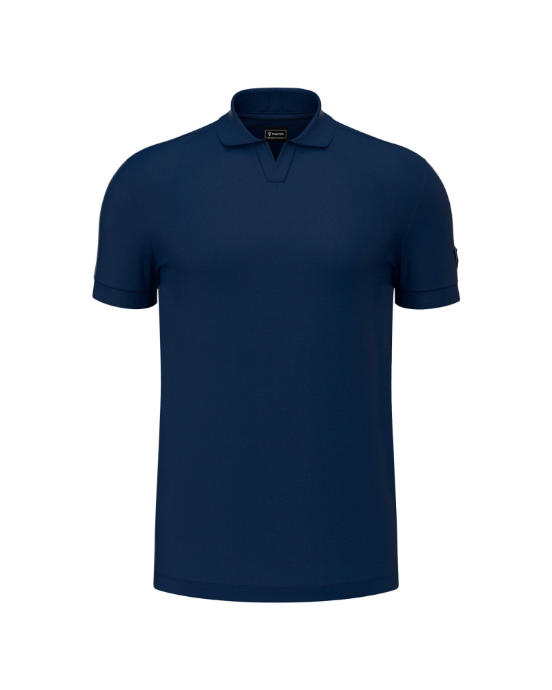 Granatowa koszulka polo Macron ATH Icon Radiant – premium styl