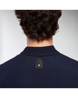 Granatowa koszulka polo Macron ATH Icon Radiant – premium styl