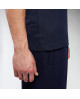 Granatowa koszulka polo Macron ATH Icon Radiant 100001300700
