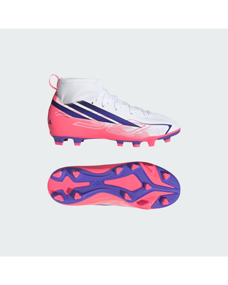 Dziecięce Korki adidas F50 Hyperfast Club Mid FG/MG KJ0670