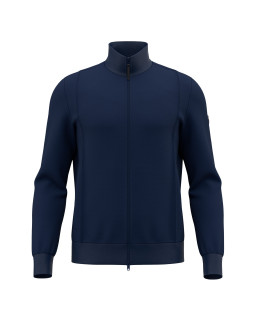 Granatowa bluza rozpinana Macron Athleisure Icon Lagoon | RED BOX