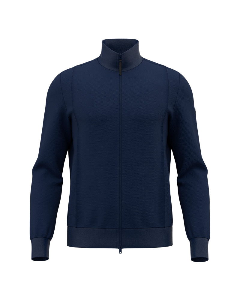 Granatowa bluza rozpinana Macron Athleisure Icon Lagoon | RED BOX