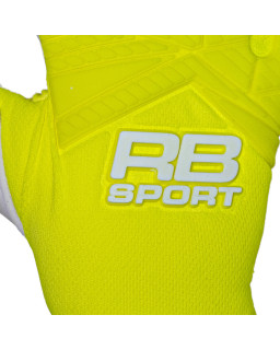 Rękawice bramkarskie RBSPORT GIALLO Training – lateks New Basic