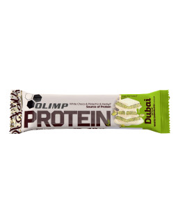 Baton Olimp Protein Bar - Dubai Style biała czekolada
