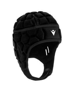 Czarny kask do rugby Macron Helmet XE IRB