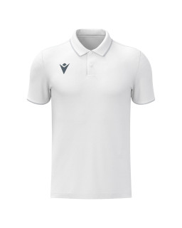 Biała koszulka polo Macron Draco Hero | RED BOX
