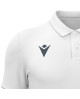 Biała koszulka polo Macron Draco Hero 94790119