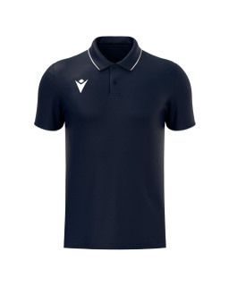 Granatowa koszulka polo Macron Draco Hero | RED BOX