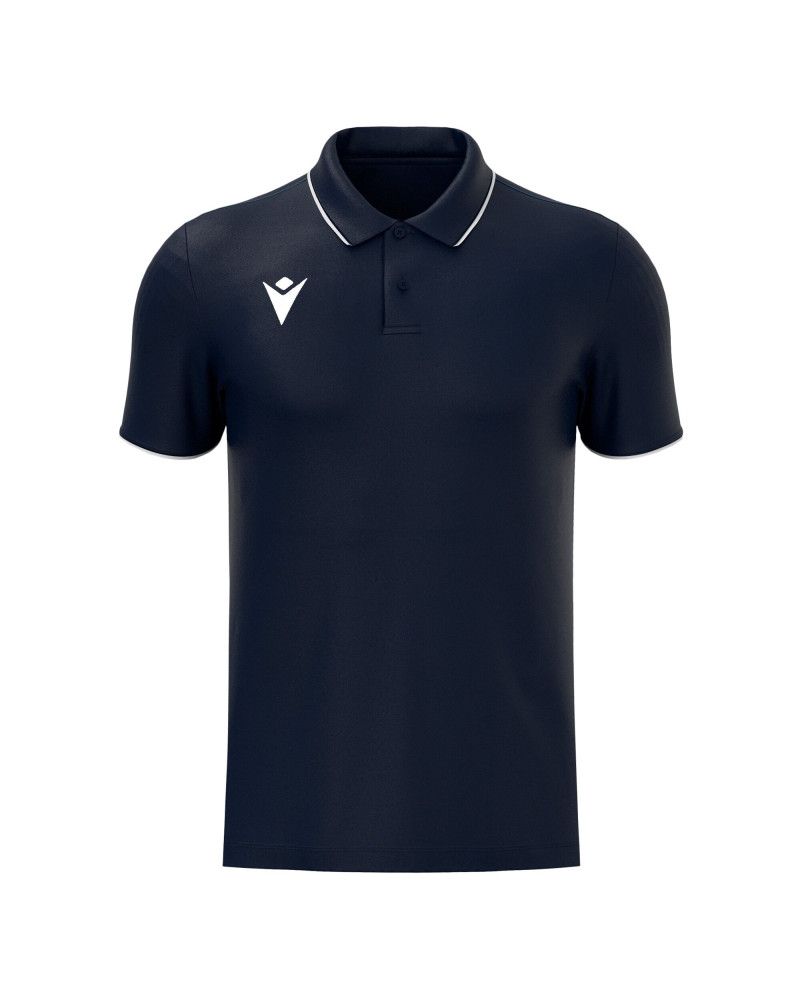 Granatowa koszulka polo Macron Draco Hero | RED BOX