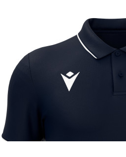Granatowa koszulka polo Macron Draco Hero | RED BOX