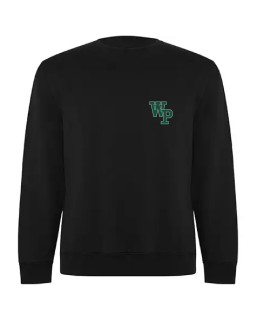 Czarna bluza bez kaptura - WP