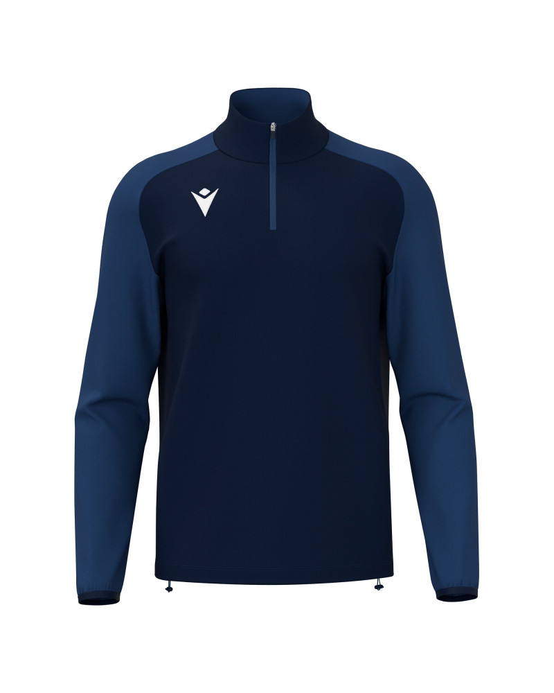 Granatowa bluza Macron Isen z zamkiem 1/4 | RED BOX