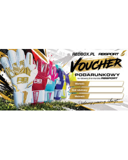 Voucher na rękawice bramkarskie RBSPORT - 100 PLN | RED BOX