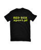 Koszulka bawełniana RED BOX - czarna