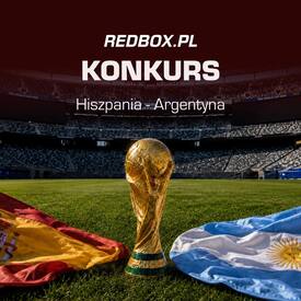❌ KONKURS/ Finał Mistrzostw Świata/ HISZPANIA vs ARGENTYNA❌
Przygotowaliśmy dla Was kolejny konkurs w którym do wygrania będzie 100 PLN do naszego sklepu 👉🏻 www.redbox.pl 🤩
Co trzeba zrobić, żeby wygrać?
👉 Wytypuj dokładny wynik meczu w regulaminowym czasie gry, np. 1:0 dla Hiszpanii.
👉 Głosujemy tylko raz, edytowane komentarze nie biorą udziału w zabawie.
👉 Głosować można do niedzieli (19/07/2026) do godziny 20:55.
W przypadku kilku poprawnych odpowiedzi o wygranej zadecyduje skrypt losujący 😉
Powodzenia! ✊

#konkurs #mundial #redbox