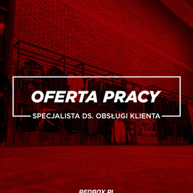 Powiększamy nasz zespół i szukamy pracownika!

Do najstarszej firmy piłkarskiej w Polsce poszukujemy kandydata na stanowisko doradcy klienta.

Miejsce pracy - Sierosław, koło Poznania.

❌ ZAKRES OBOWIĄZKÓW ❌

➖ profesjonalna obsługa klienta
➖ nadzorowanie dostaw
➖ pomoc w realizacji zamówień internetowych

❌ POSZUKUJEMY KANDYDATÓW ❌

➖ kochających sport
➖ otwartych na kontakt z innymi ludźmi
➖ kreatywnych
➖ wielozadaniowych, umiejących pracować pod presją czasu
➖ gotowych do pracy w systemie zmianowym oraz w soboty (pon - pt - 8-16 / 10-18, sob 10-14)
➖ posiadających prawo jazdy kat. B

❌ OFERUEJMY ❌

➖ pracę w najstarszej firmie piłkarskiej w Polsce
➖ wynagrodzenie adekwatne do osiągniętych wyników
➖ umowę o pracę
➖ bilety na Lecha Poznań
➖ kartę multisport
➖ pyszną kawusie
➖ rabat na wszystkie produkty
➖ sprzęt Macron do pracy

Czujesz się na siłach i chcesz spróbować? Wyślij do nas CV do 30 września 👉 praca@redbox.pl

#redbox