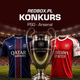 ❌ KONKURS FINAŁ LIGI MISTRZÓW/ PSG vs Arsenal❌
Przygotowaliśmy dla Was kolejny konkurs w którym do wygrania będzie 100 PLN do naszego sklepu 👉🏻 www.redbox.pl 🤩
Co trzeba zrobić, żeby wygrać?
👉 Wytypuj dokładny wynik meczu, np. 1:0 dla PSG.
👉 Głosujemy tylko raz, edytowane komentarze nie biorą udziału w zabawie.
👉 Głosować można do soboty 30/05/2026) do godziny 17:55.
W przypadku kilku poprawnych odpowiedzi o wygranej zadecyduje skrypt losujący 😉
Powodzenia! ✊

#konkurs #ligamistrzów #redbox